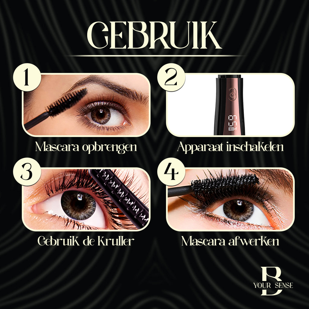 Elektrische Wimperkruller 4 standen