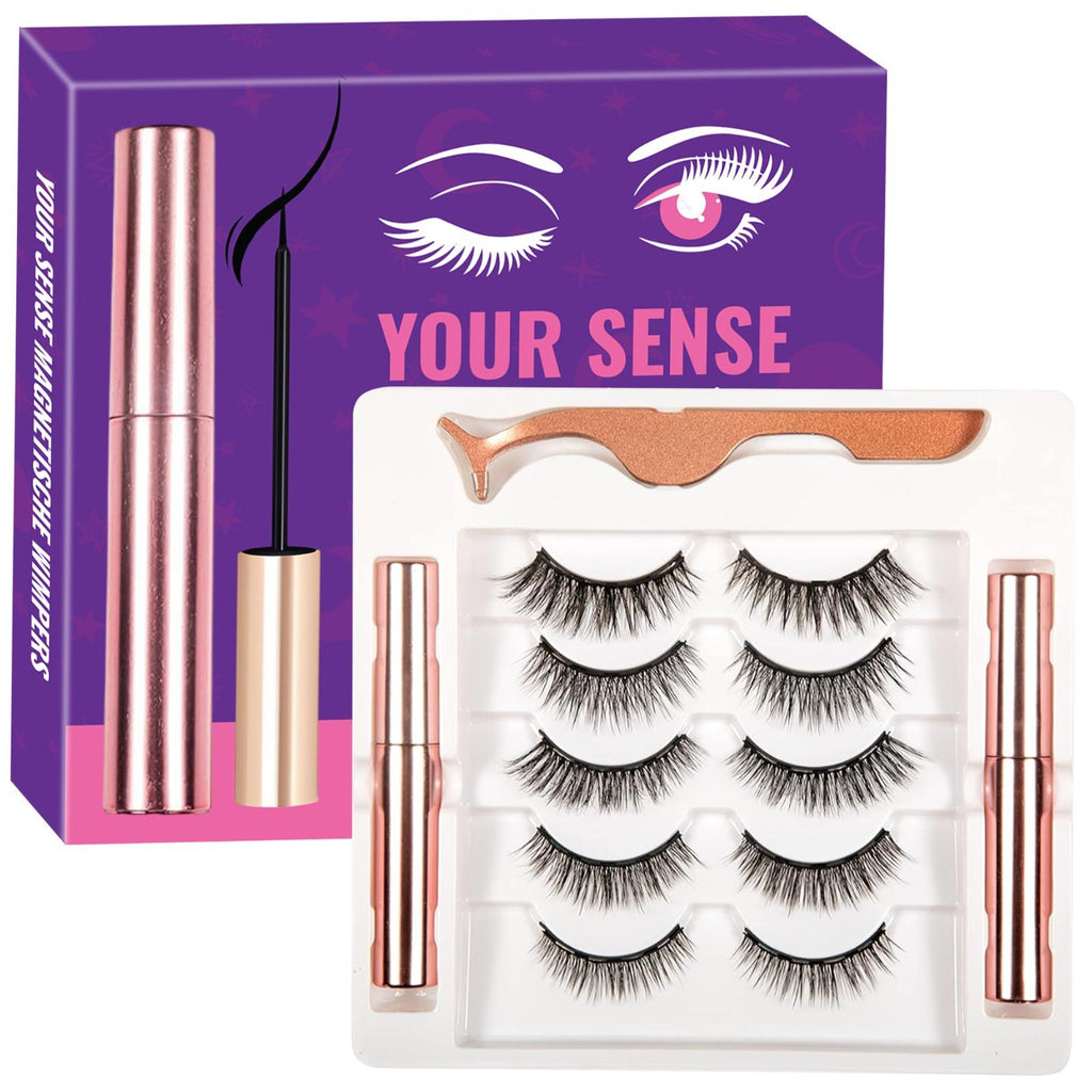 Wimperextensions (nepwimpers) met magnetische eyeliner