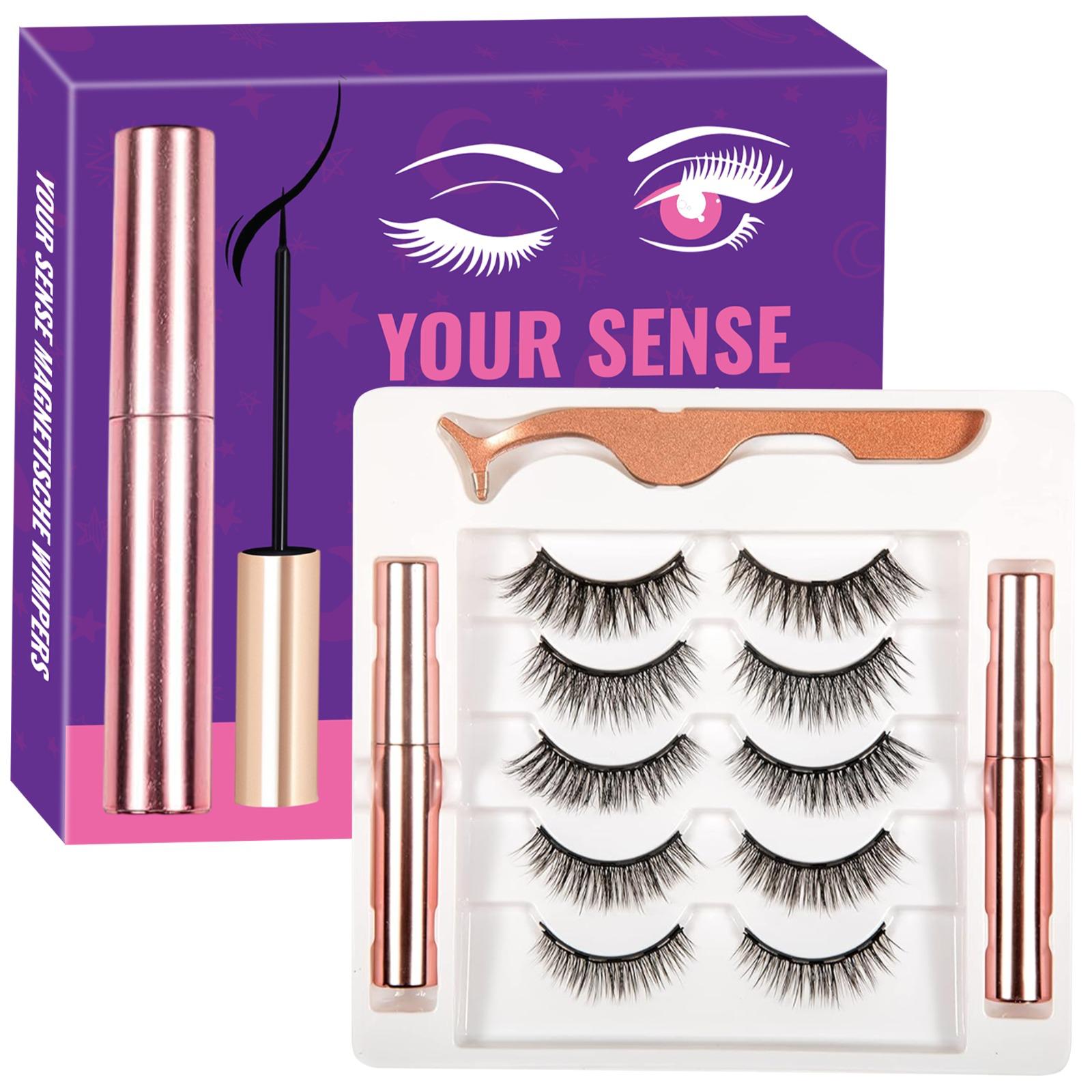 Wimperextensions (nepwimpers) met magnetische eyeliner