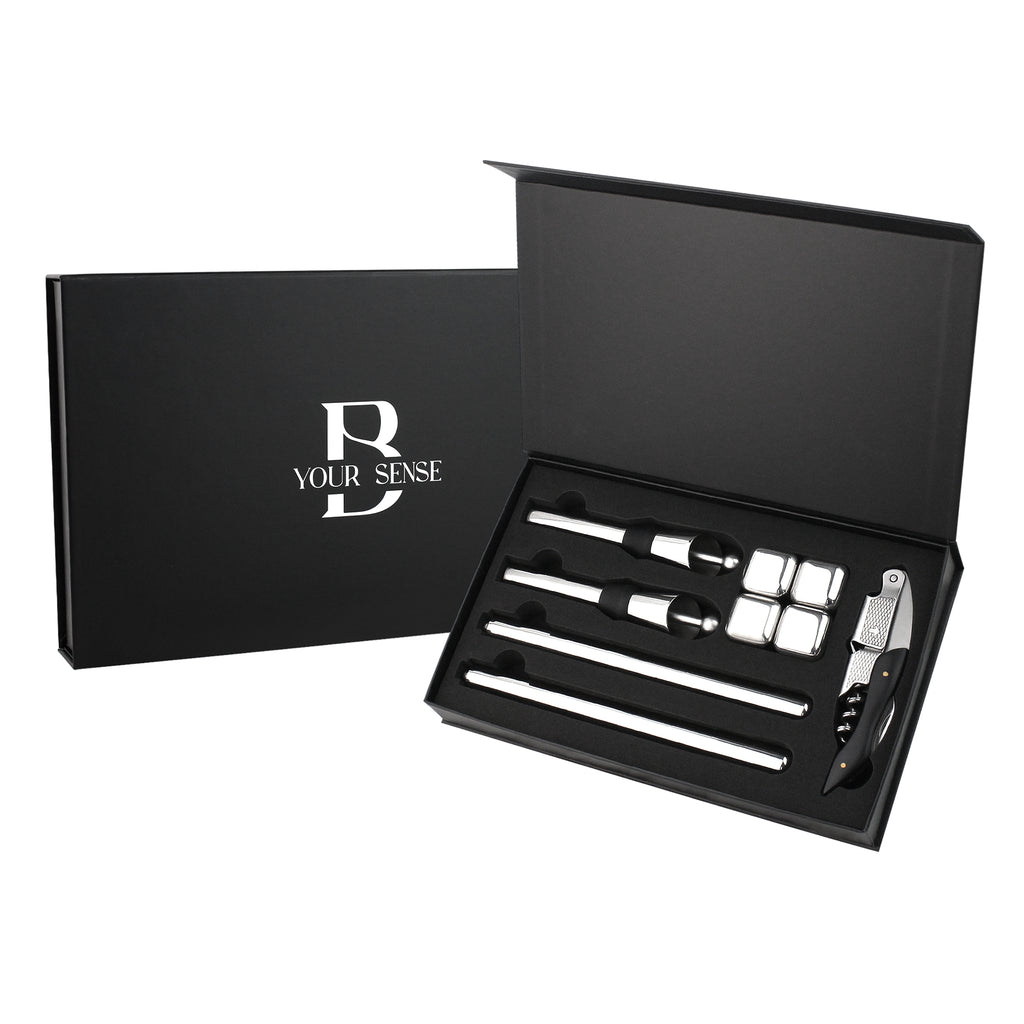 Exclusieve wijnkoeler 11-in-1 giftset